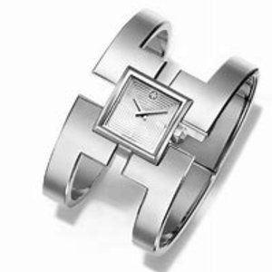Tory Burch Sawyer Cuff Watch in Silver